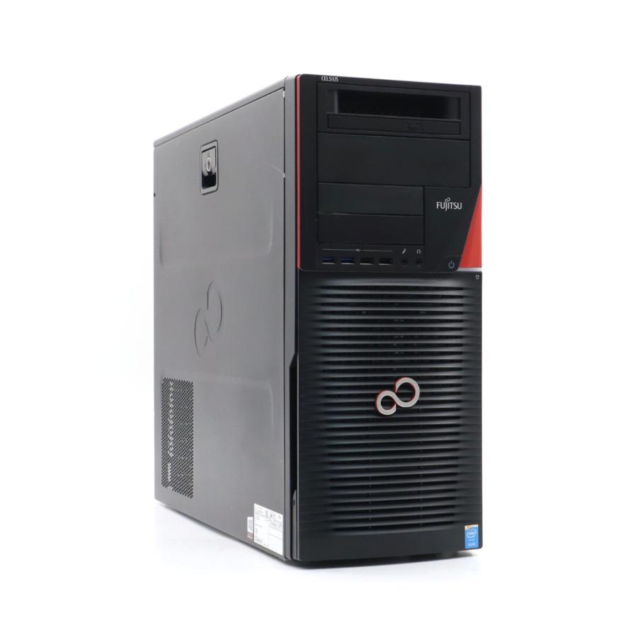 デスクトップパソコン 富士通 CELSIUS M740 Xeon E5-1650 v4 3.60GHz 32GB 256GB(SSD) 1TB ...