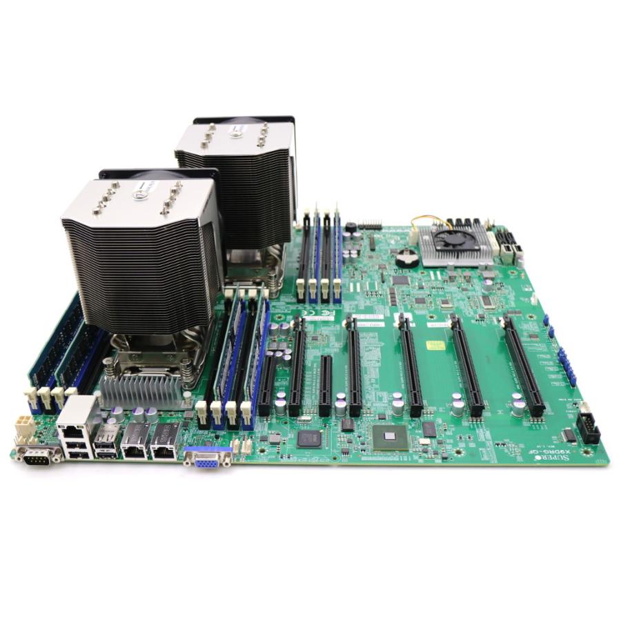SuperMicro SuperMicro X9DRG-QFマザーボード CPU CPUクーラー メモリセット Xeon E5-2690 2.9GHz  32GB アナログRGB出力 8コアCPUx2基 小難