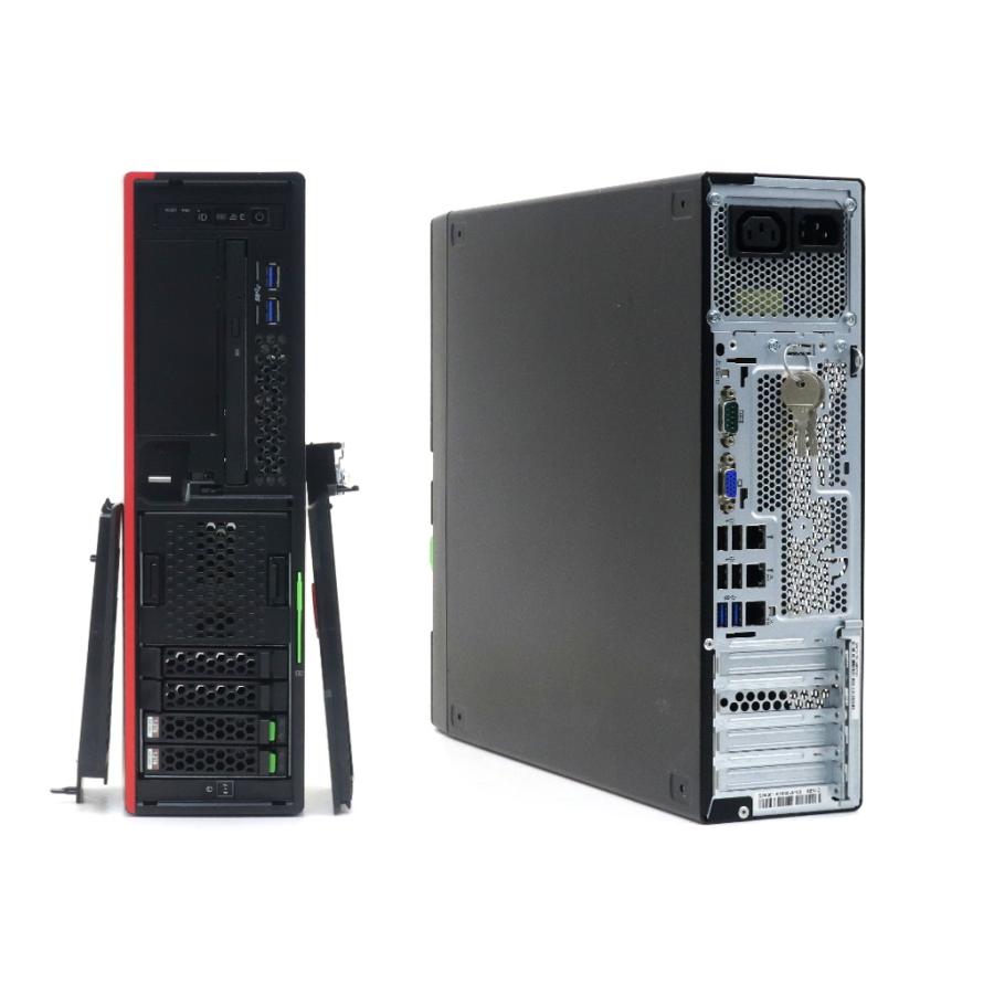 富士通 PRIMERGY TX1320 M4 Xeon E-2124 3.3GHz 16GB 1.2TBx2台(SAS2.5