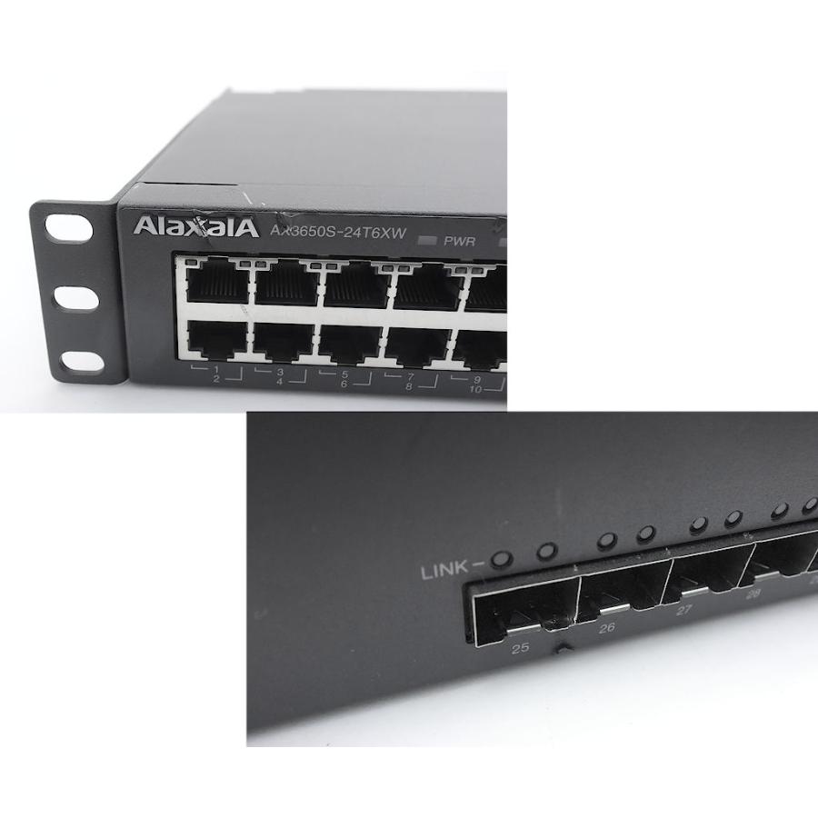 Alaxala AX3650S-24T6XW L3 スイッチングハブ 10GbE AX3600Sシリーズ