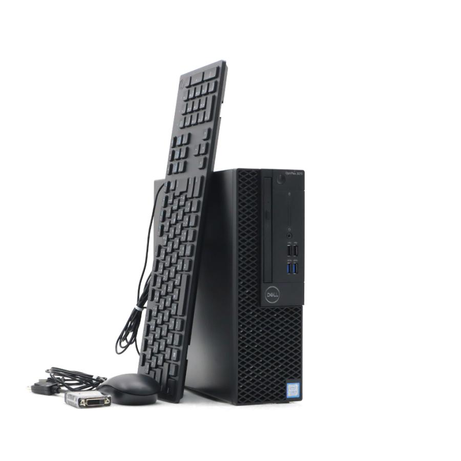 Windowsデスクトップ DELLOptiplex3070 i5-9500/8GB/256GB/500GB OPTIPLEX 3070 [新品SSD] (デスクトップ/第9世代 i5-9500/8GB