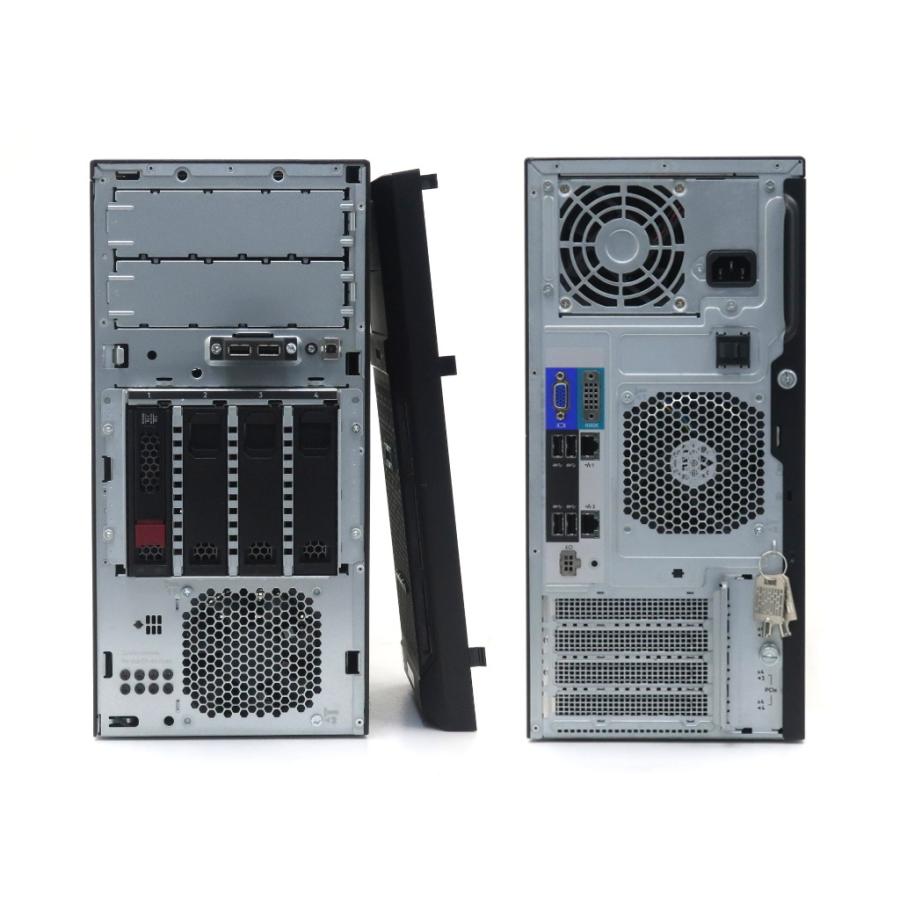 hp ProLiant ML30 Gen10 Xeon E-2126G 3.3GHz 16GB 1TBx1台(SATA3.5