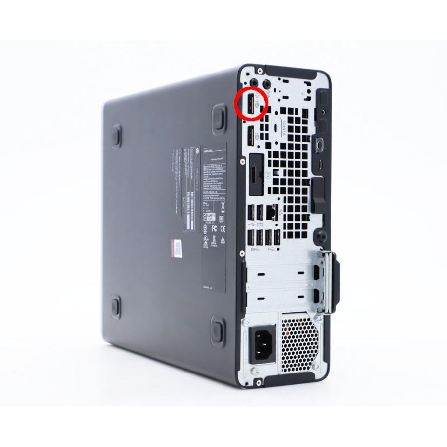 デスクトップ hp EliteDesk 705 G4 SFF Ryzen 5 PRO 2400G 3.6GHz 8GB