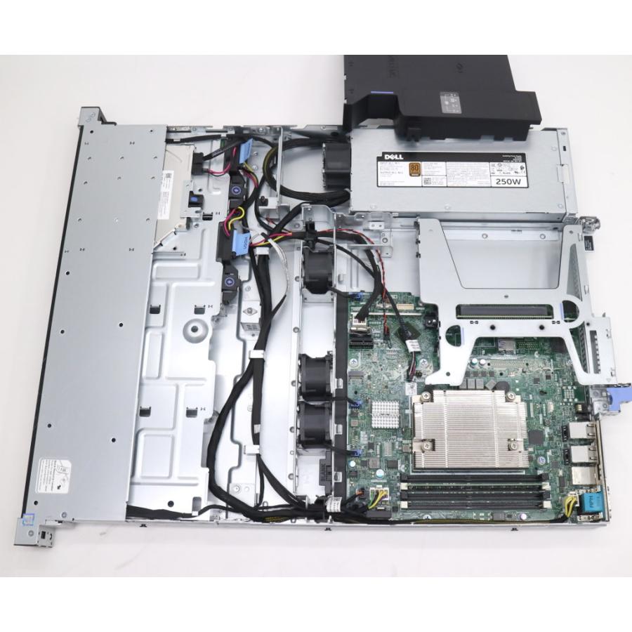 DELL PowerEdge R240 Xeon E-2124 3.3GHz 16GB 1TBx2台(SATA3.5インチ