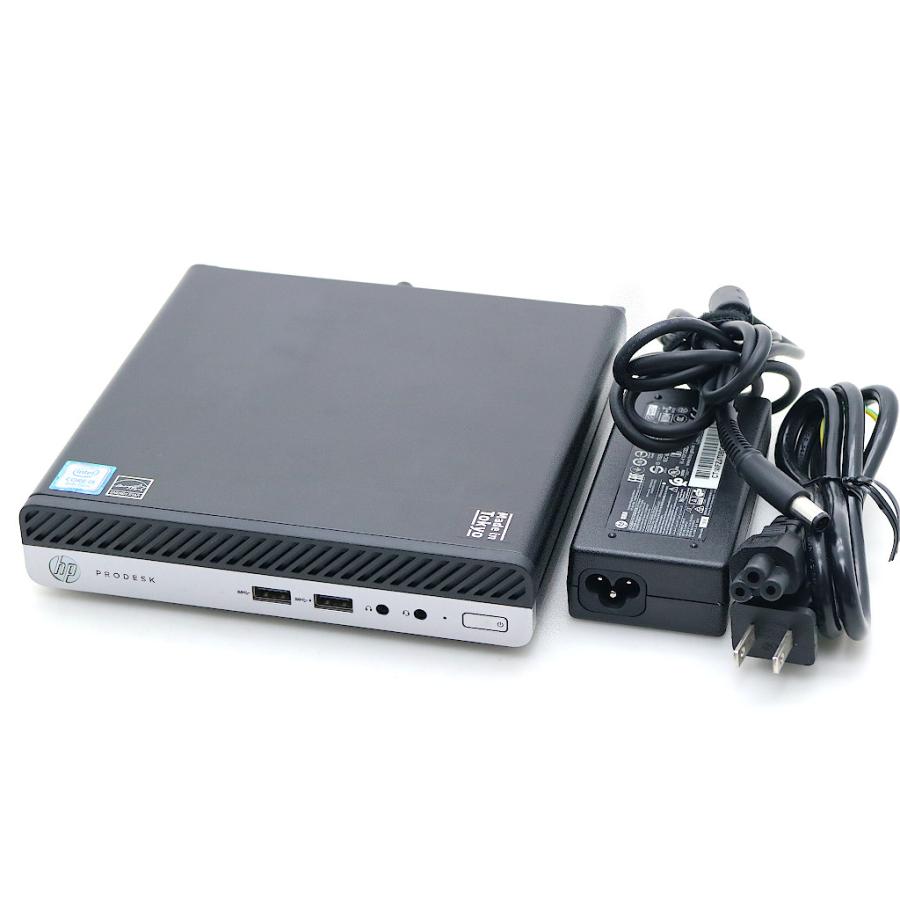 hp prodesk 400 g4 dm 電源ケーブル付き デスクトップ hp ProDesk 400 G4 DM Core i5-8500T 2.1GHz 8GB 256GB