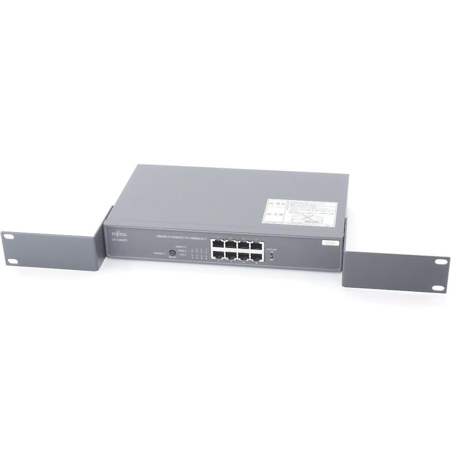 富士通-SH1508ATD- スイッチングハブ 富士通 SH1508ATD 8ポート1000BASE-T搭載 スイッチングハブ ラッキング