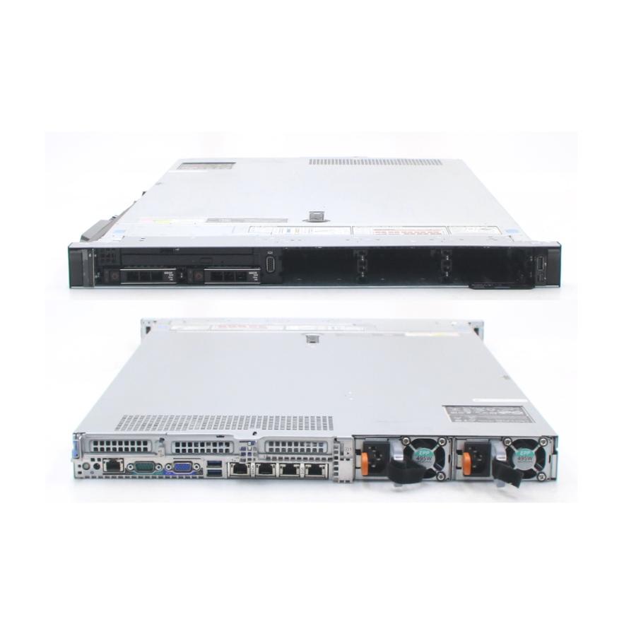 DELL PowerEdge R640 Xeon Gold 5122 3.6GHz 64GB 600GBx2台(SAS2.5