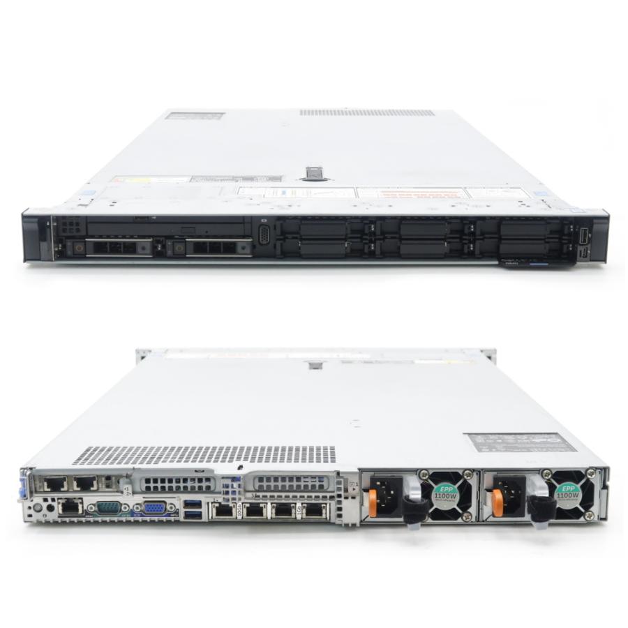 DELL PowerEdge R640 Xeon Gold 6138 2GHz 96GB 1TBx2台(SAS2.5インチ