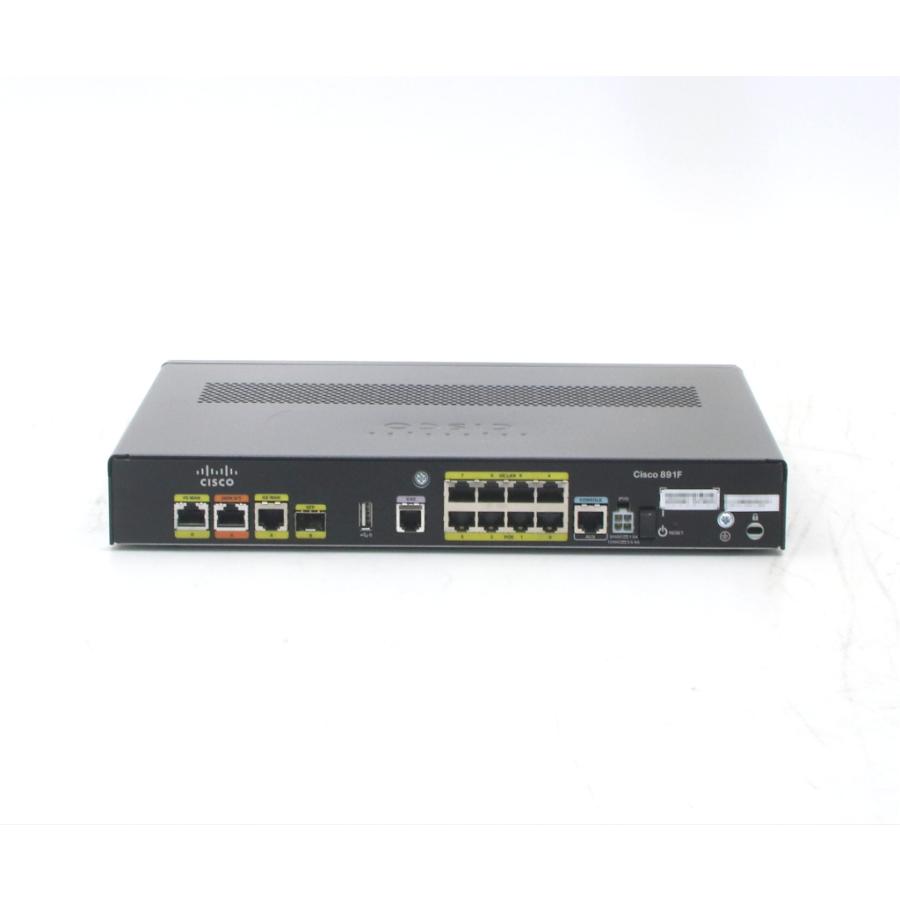 Cisco C891FJ-K9 V03 8ポート1000BASE-T 1FE+1GEまたは1SFPスロット