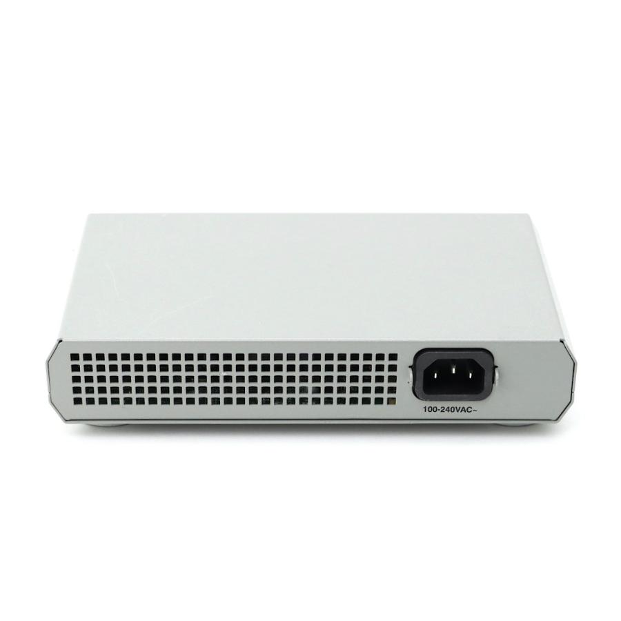 ◇AliedTelesis AT-GS910/8 8ポート1000BASE-T搭載L2スイッチ 底面 