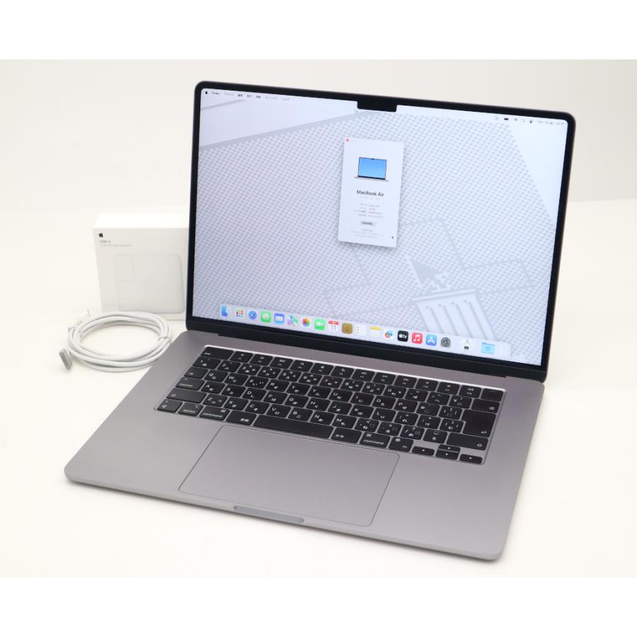 Apple MacBook Air 15インチ 2023 スペースグレイ M2 3.49GHz