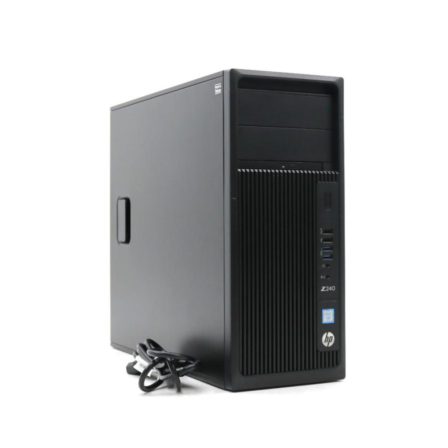 パソコン デスクトップ デスクトップ hp Z240 Tower Xeon E3-1225 v6 3.3GHz 32GB 256GB