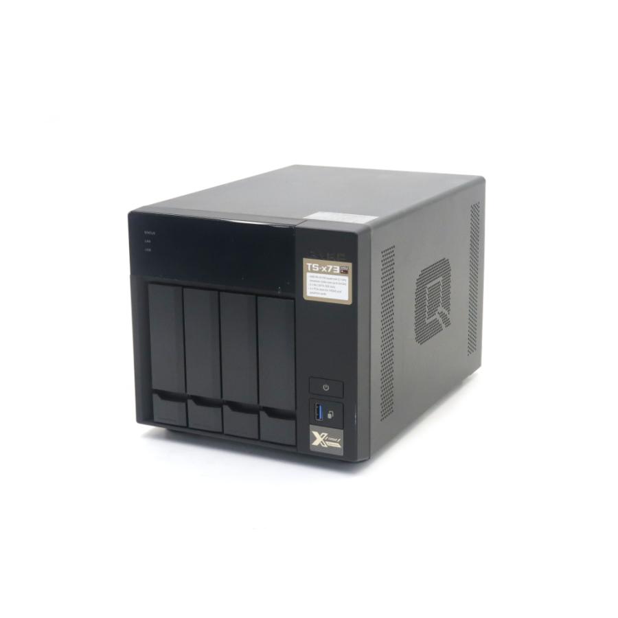 QNAP TS-473 RX-421ND 2.1GHz 4GB 3TBx2台(SATA3.5インチ/RAID1構成