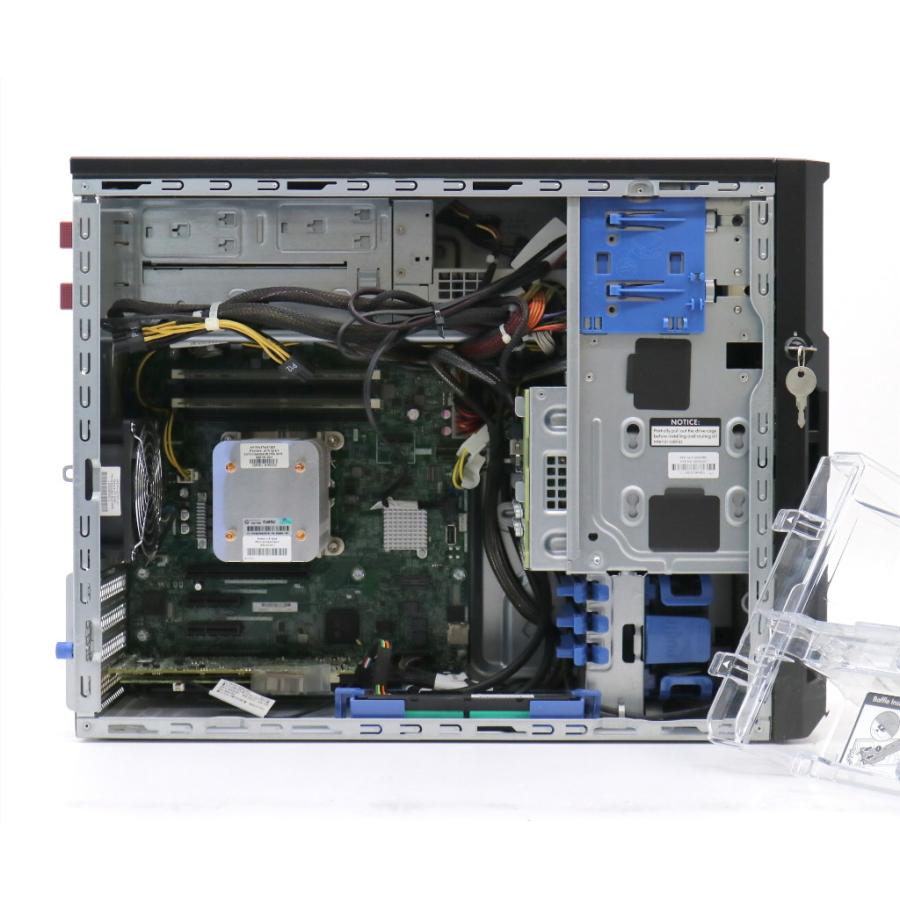 hp ProLiant ML30 Gen9 Xeon E3-1240 v5 3.5GHz 8GB 2TBx2台(NAS用