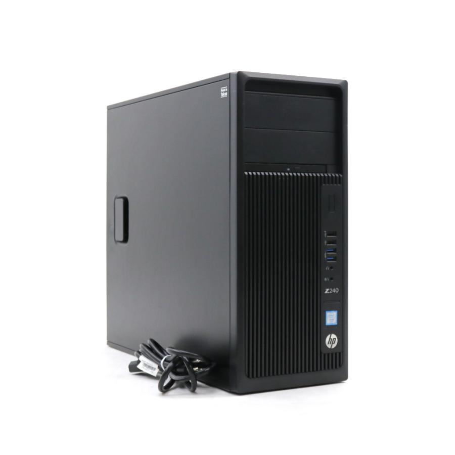 デスクトップ hp Z240 Tower Xeon E3-1225 v6 3.3GHz 32GB 512GB