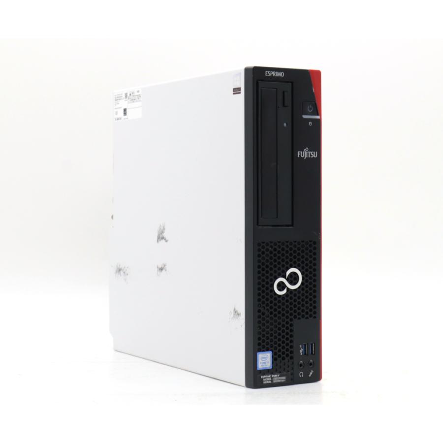 Windowsデスクトップ ESPRIMO D588/V i3-8100 SSD256GB+HDD500GB デスクトップ 富士通 ESPRIMO D588/V Core i3-8100 3.6GHz 8GB 256GB