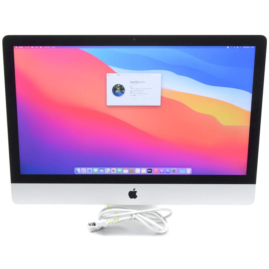 Apple iMac Retina 5K 27インチ 2017 Core i5-7500 3.4GHz 8GB 1TB(HDD