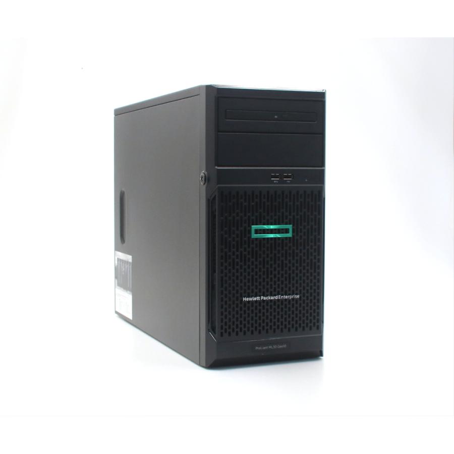 hp ProLiant ML30 Gen10 Xeon E-2124 3.3GHz 16GB 600GBx4台(SAS2.5