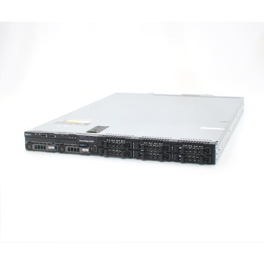 サーバー DELL PowerEdge R330 32GB 12TB DELL PowerEdge R330 Xeon E3-1230 v6 3.5GHz 32GB 300GBx2台(SAS2.5