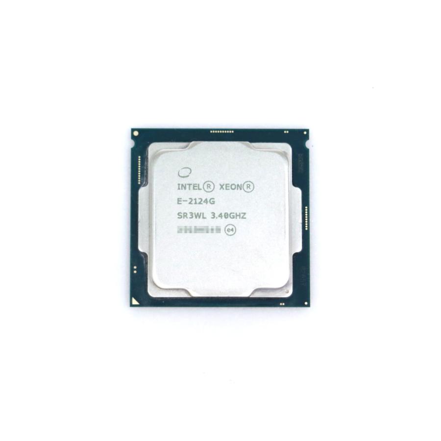 PCパーツ Intel CoffeeLake CPU Xeon E-2124G, 1151 ◇Intel Xeon E-2124G FCLGA1151ソケット対応 4コア4スレッド