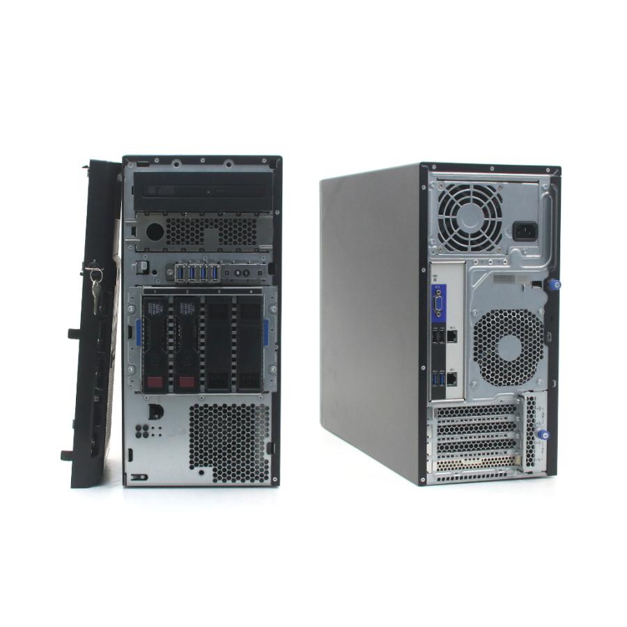 hp ProLiant ML30 Gen9 Xeon E3-1220 v5 3GHz 8GB 500GBx2台(SATA3.5