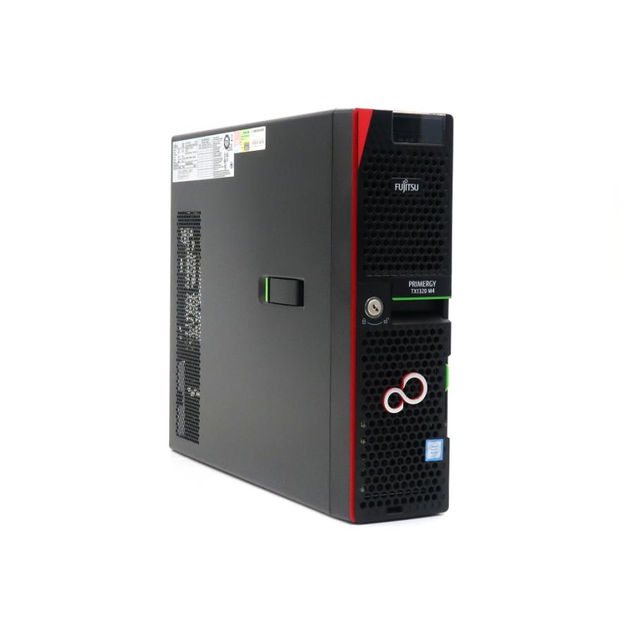 富士通 PRIMERGY TX1320 M4 Xeon E-2224 3.4GHz 16GB 300GBx4台(SAS2.5