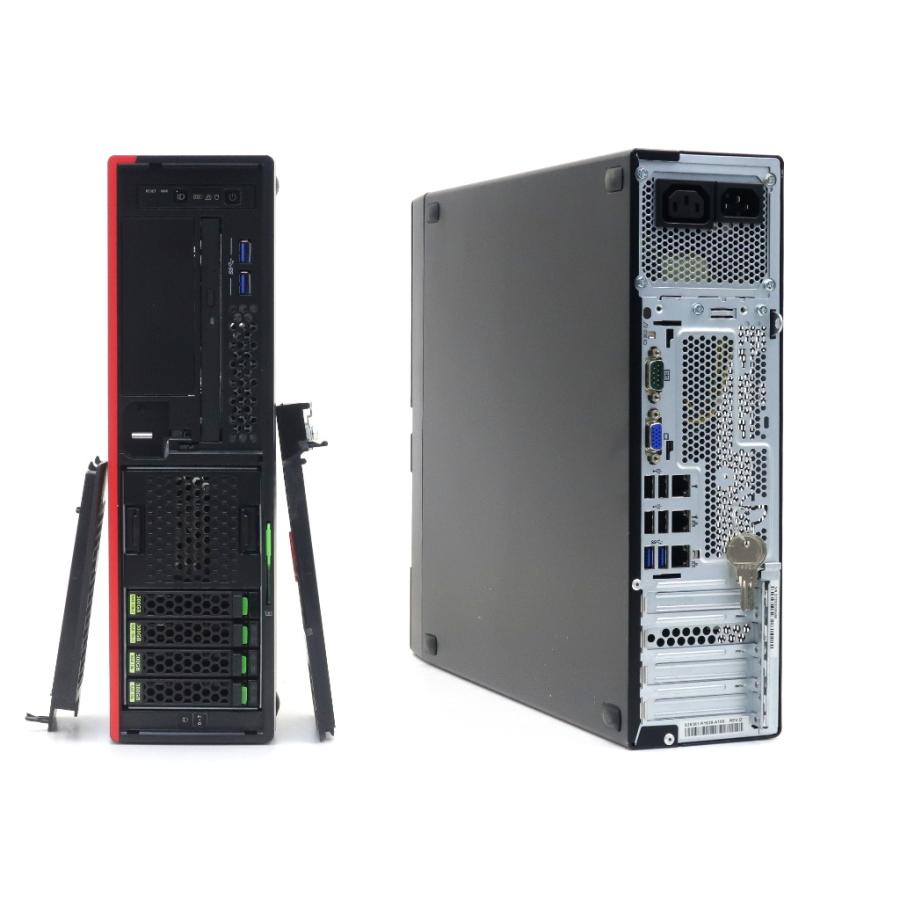 富士通 PRIMERGY TX1320 M4 Xeon E-2224 3.4GHz 16GB 300GBx4台(SAS2.5