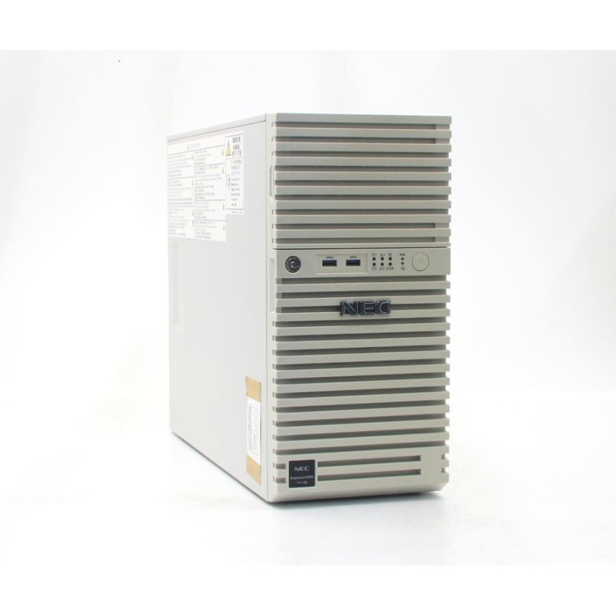 NEC Express5800/T110j Xeon E-2224 3.4GHz 16GB 1TBx2台(SATA3.5