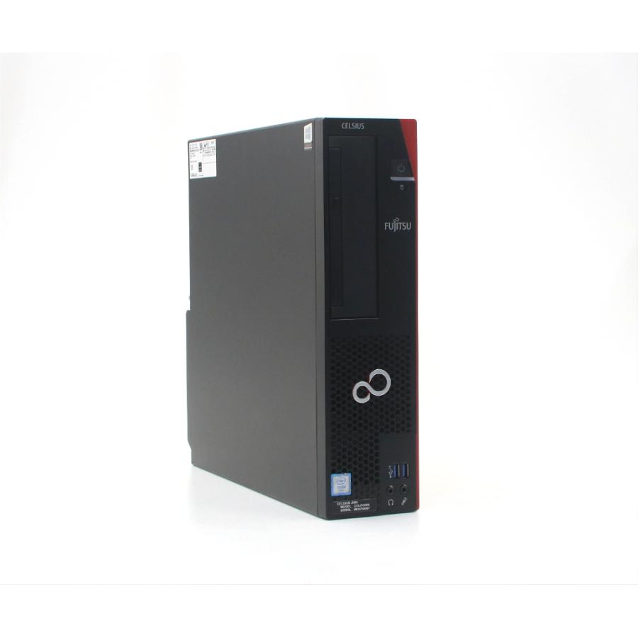 デスクトップ 富士通 CELSIUS J580 Xeon E-2224G 3.5GHz 16GB 256GB
