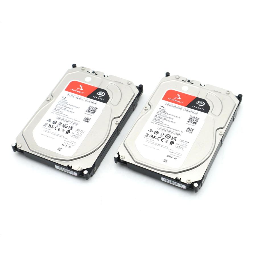 ◇【2本セット】Seagate IronWolf ST2000VN009 2TB 3.5インチ ◇【2本セット】Seagate IronWolf ST2000VN009 2TB 3.5インチ