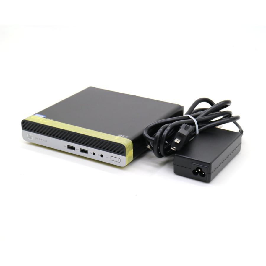 デスクトップ hp ProDesk 400 G4 DM Core i3-8100T 3.1GHz 8GB 256GB