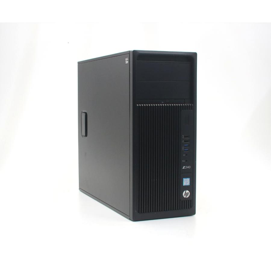 デスクトップ hp Z240 Workstation Tower Xeon E3-1225 v6 3.3GHz 4GB
