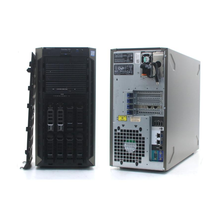 DELL PowerEdge T340 Xeon E-2124 3.3GHz 32GB 1TBx2台(SATA3.5インチ
