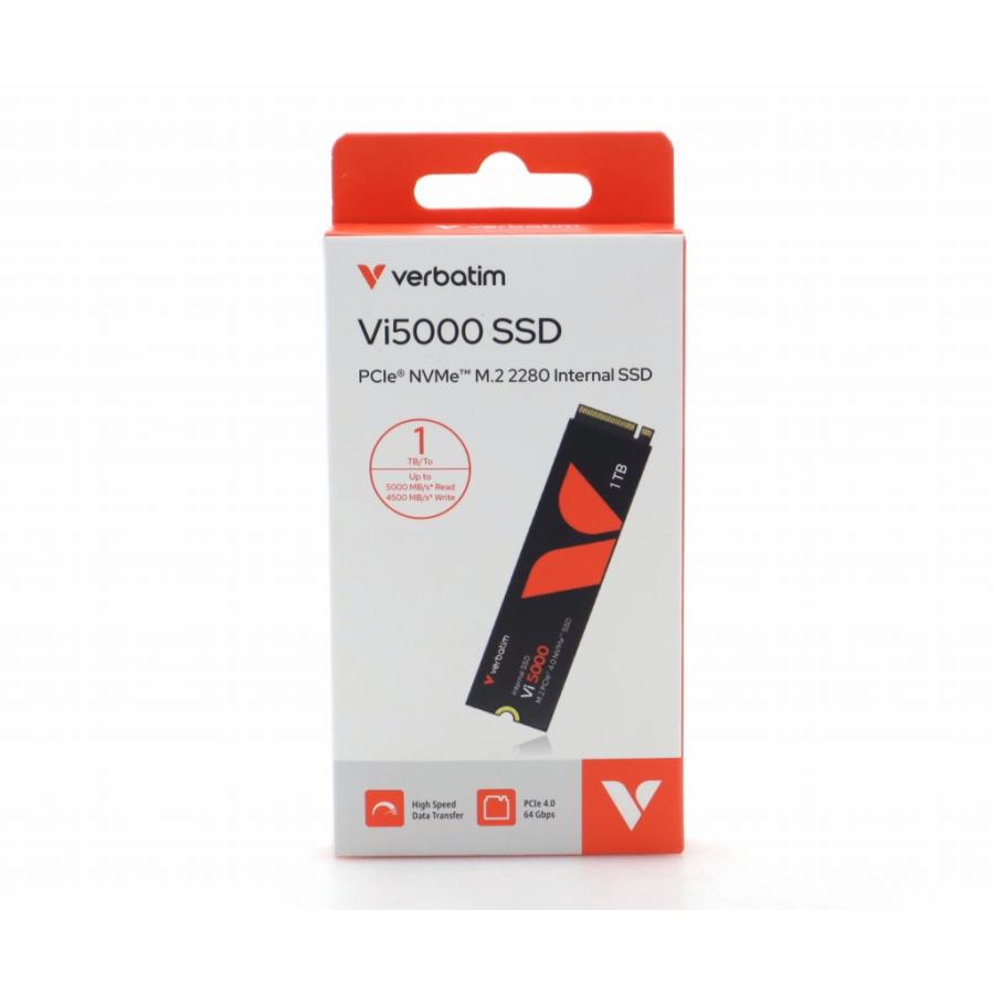 ◇【新品未開封品】Verbatim Vi5000 SSD M.2 NVMe 1TB 1000GB Type2280