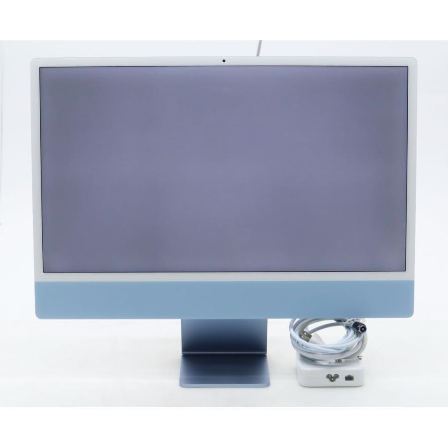 Apple iMac 24インチ 2021 ブルー M1 3.2GHz 16GB 2TB(APPLE SSD) 統合