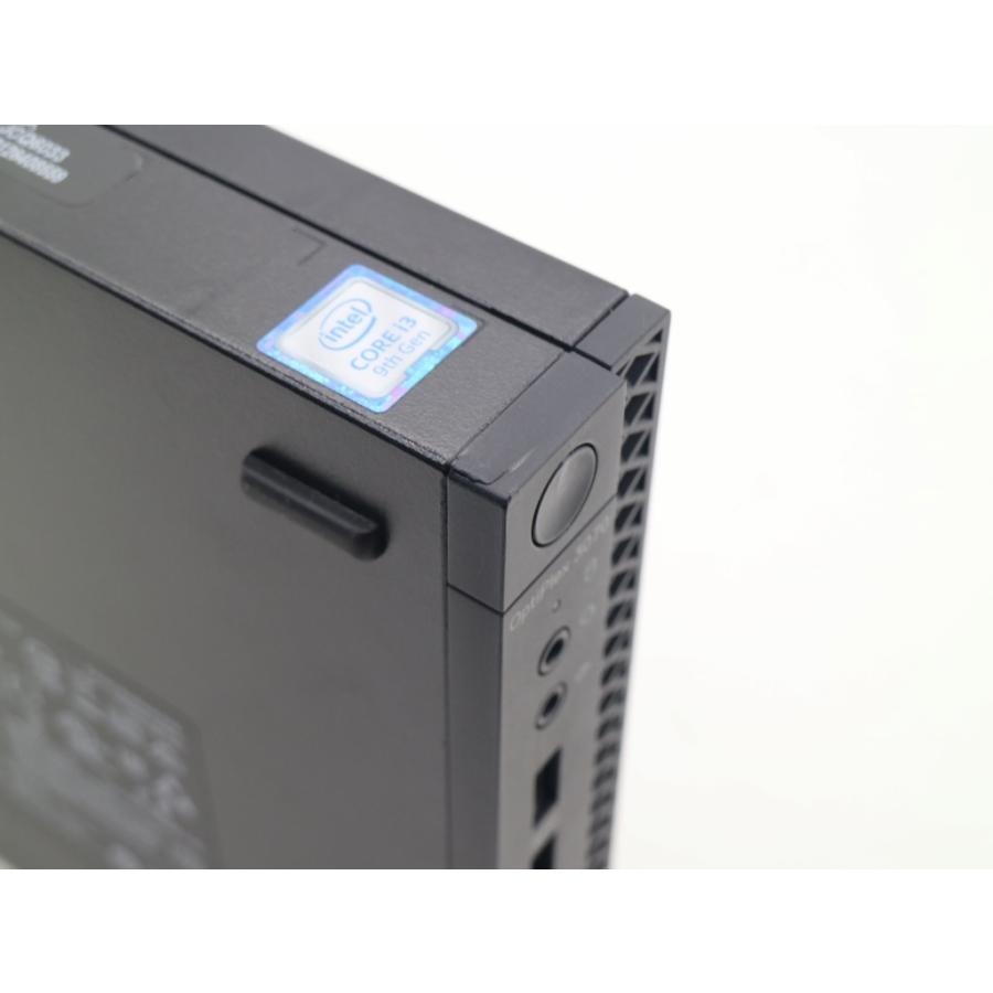 デスクトップ DELL OptiPlex 3070 Micro Core i3-9100T 3.1GHz 8GB