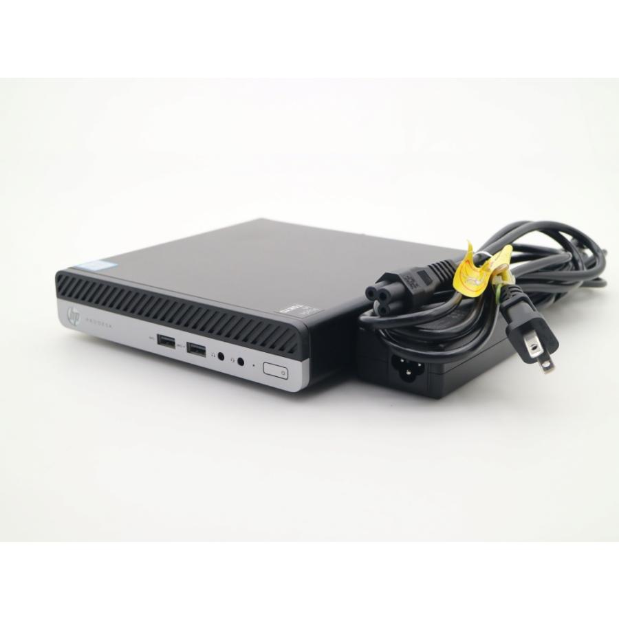 デスクトップ hp ProDesk 400 G5 DM Core i3-9100T 3.1GHz 8GB 256GB
