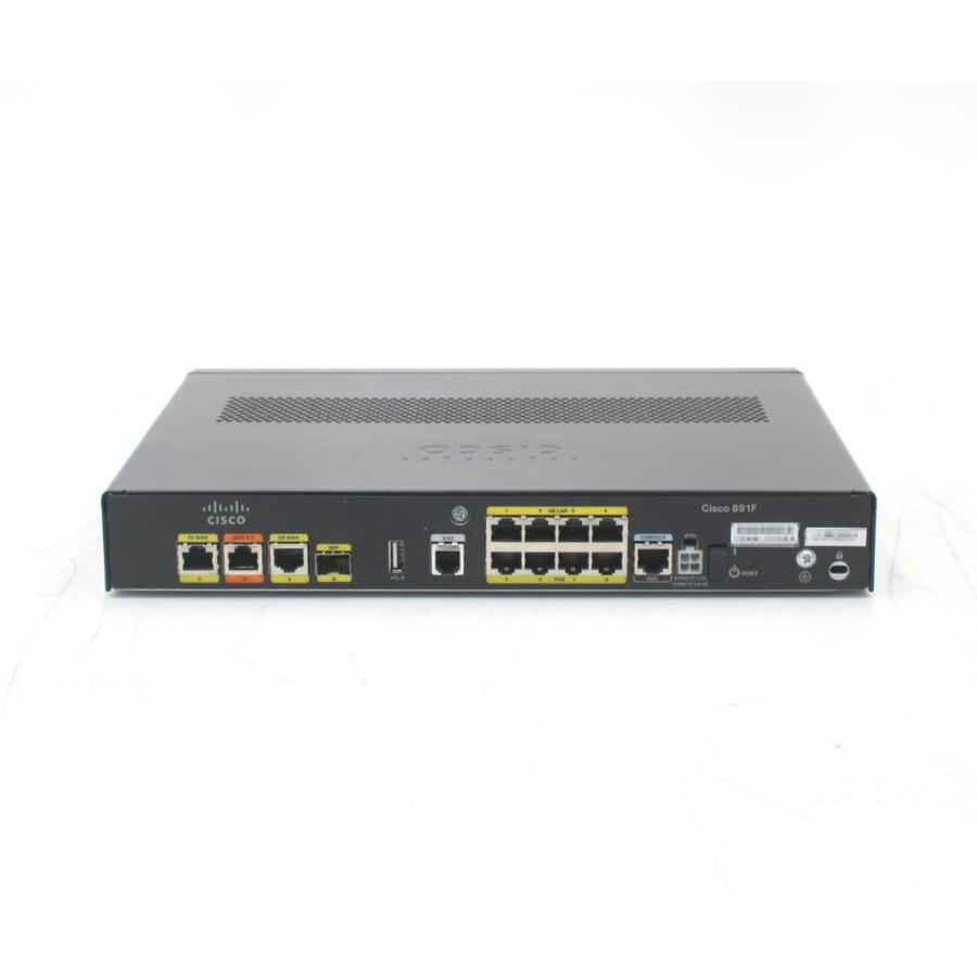 Cisco C891FJ-K9 V01 8ポート1000BASE-T 1FE+1GEまたは1SFPスロット