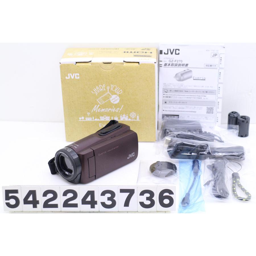 JVC Everio GZ-F270-T デジタルビデオカメラ 耐衝撃」「耐低温」の保護性能を搭載した、コンパクト＆シンプル