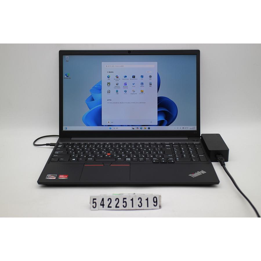 ノートパソコン Lenovo ThinkPad E15 Gen 2 Ryzen5 4500U 2.3GHz ノートパソコン Lenovo ThinkPad E15 Gen 2 Ryzen5 4500U 2.3GHz
