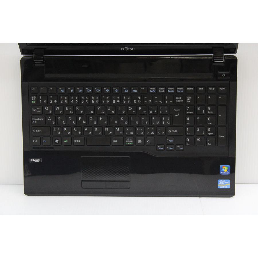 ノートパソコン 富士通 AH45/H Windows10+office 爆速新品SSD256GB i3