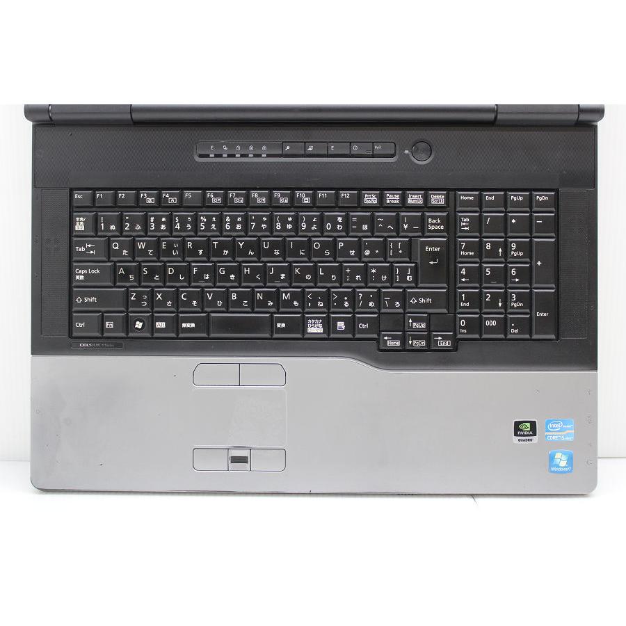 富士通 CELSIUS H920 i5 3320M 8GB 17.3インチ 富士通 CELSIUS H920 Core i5 3320M 2.6GHz/4GB/256GB(SSD)/Multi/17.3