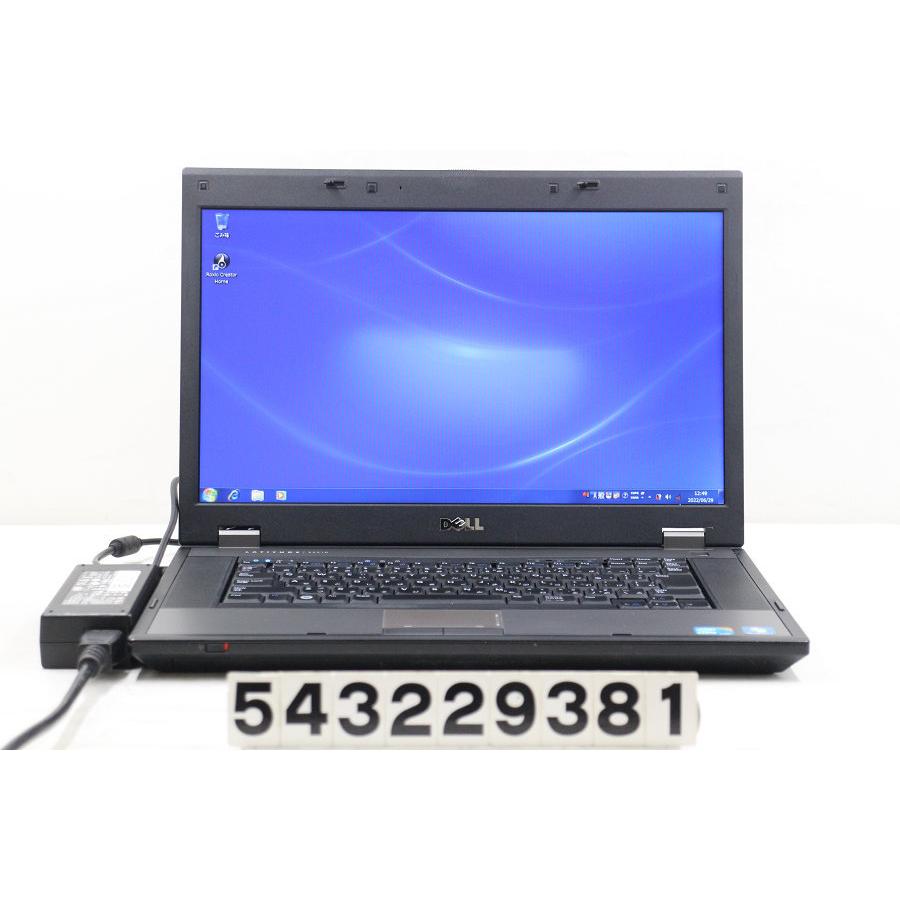 DELL Latitude E5510 Core i3 M380 2.53GHz/2GB/250GB/DVD/15.6W/FWXGA 