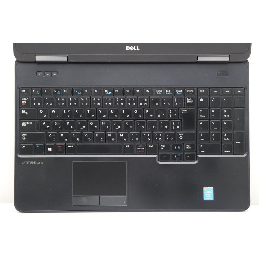 ノートパソコン DELL Latitude E5540 Core i3 4010U 1.7GHz/4GB/500GB/Multi/15.6W/FHD(1920x1080)/Win7 バッテリー完全消耗｜tce-direct｜02