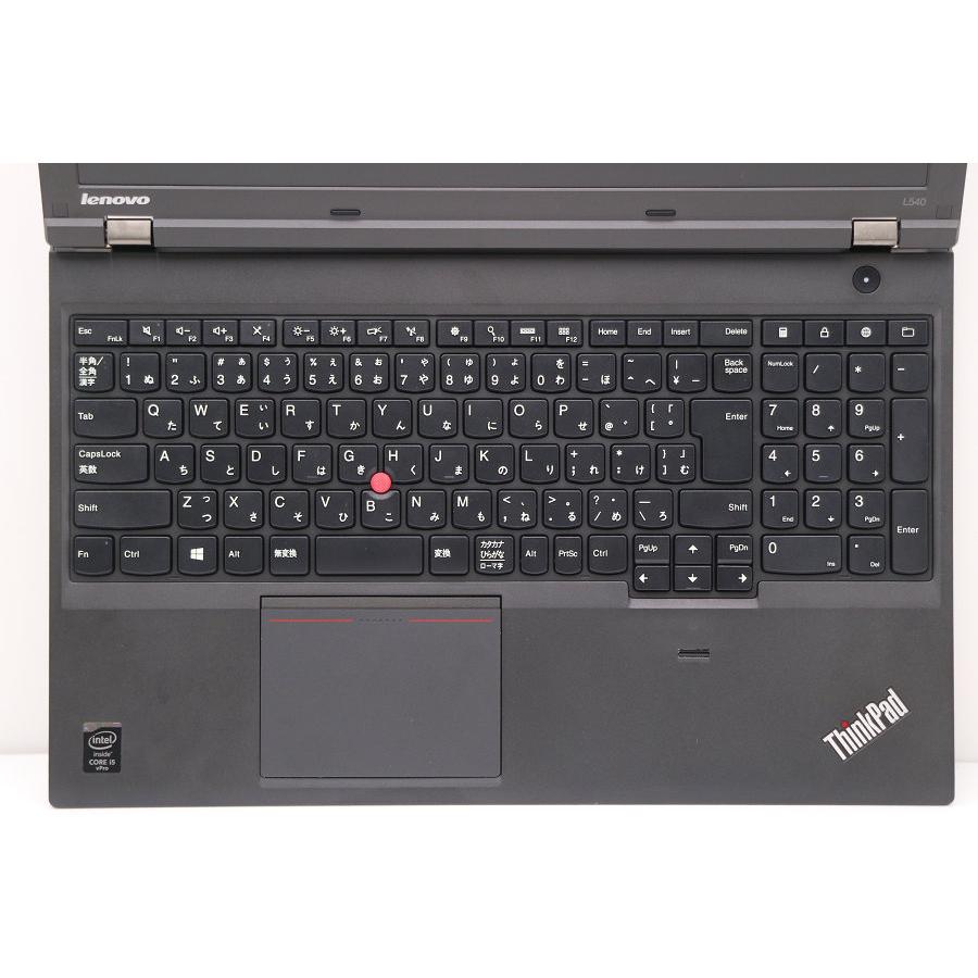 ノートパソコン Lenovo ThinkPad L540 Core i5 4300M 2.6GHz/4GB/500GB/Multi/15.6W/FWXGA(1366x768)/Win7｜tce-direct｜02