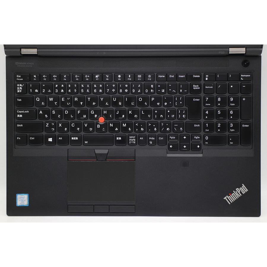 ノートパソコン Lenovo ThinkPad P53 Core i7 9850H 2.6GHz/32GB/256GB 