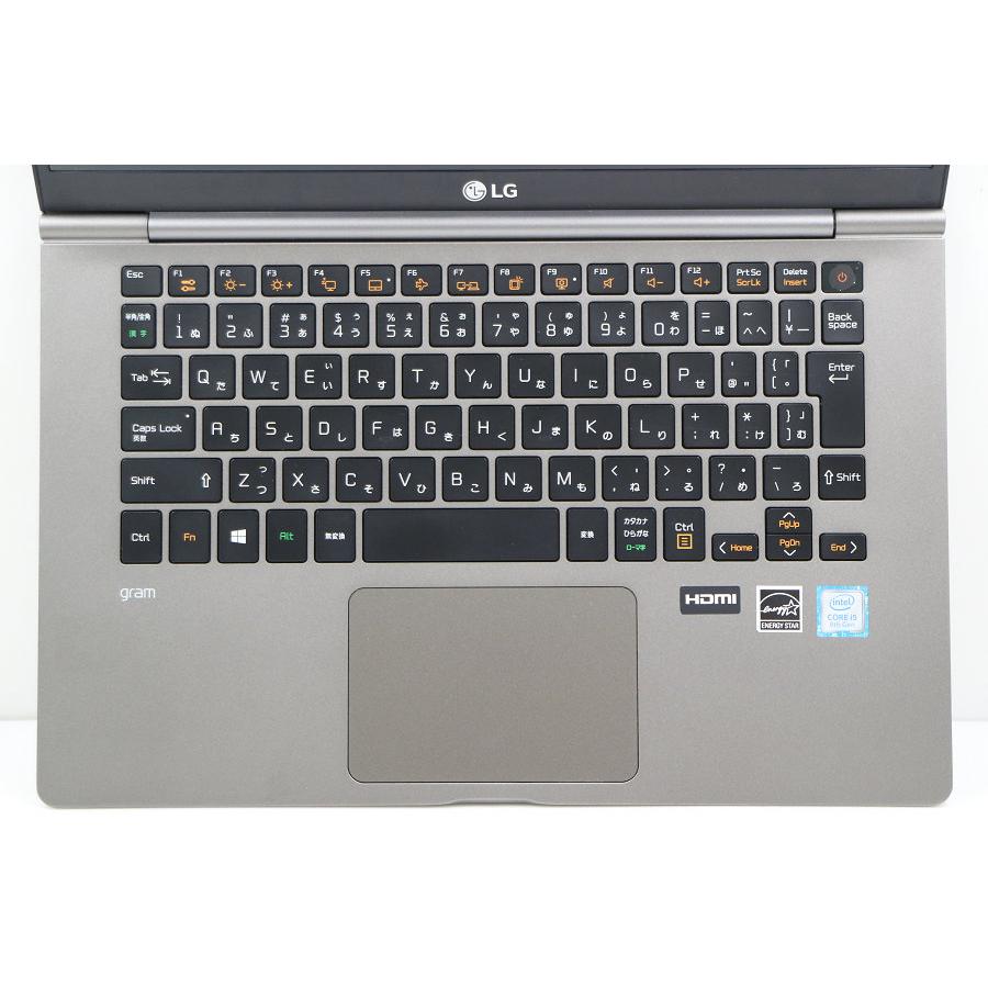 ノートパソコン LG gram 14Z990-GA56J Core i5 8265U 1.6GHz/8GB/256GB
