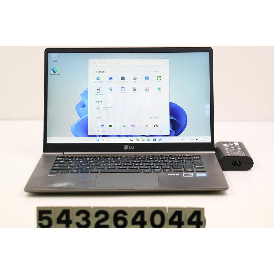 ノートパソコン LG gram 14Z990-GA56J Core i5 8265U 1.6GHz/8GB/256GB