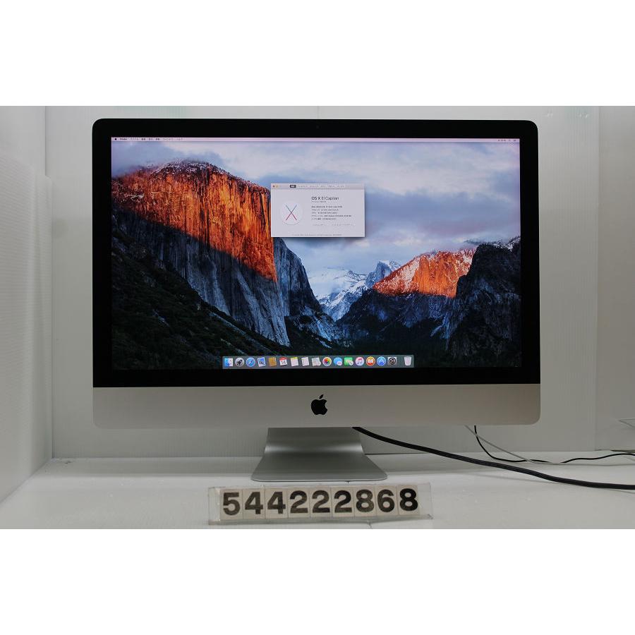 ななか　imac2015 27インチ a1419 iMac (Retina 5K, 27-inch, Late 2015) - Technical