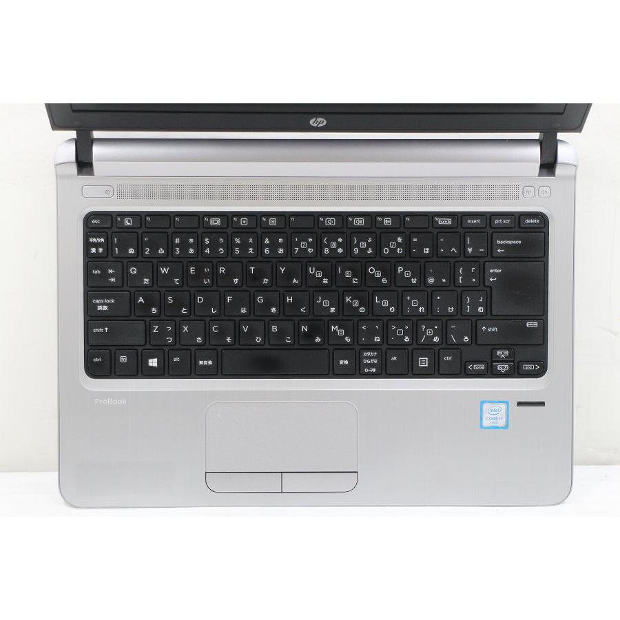 Windowsノート本体 HP ProBook 430 G3 Core i7-6500U SSD256G ProBook 高速起動 13.3型 HD HP 430 G3 Core i7-6500U 2.5GHz